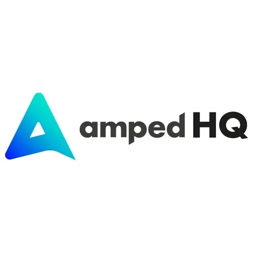 ampedhq brand logo for ampedhq.com