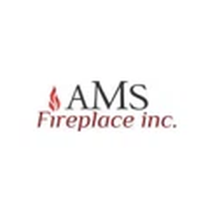 AMS Fireplace brand logo for amsfireplace.com