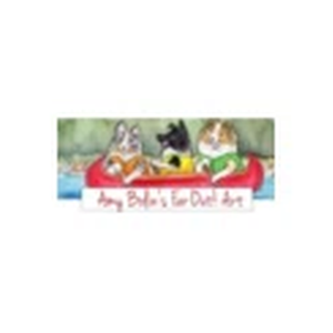 Amy Bolin's Far Out! Art brand logo for amybolin.com
