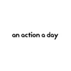 an action a day brand logo for anactionad.com