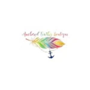 Anchored Feather Boutique brand logo for anchoredfeather.com