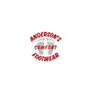Anderson's Comfort Footwear brand logo for andersonfootwear.com