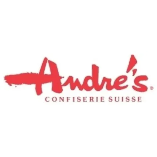 André's Confiserie Suisse brand logo for andreschocolates.com