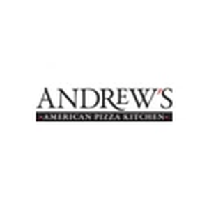 Andrew's American Pizza Kitchen brand logo for andrewspizzas.com