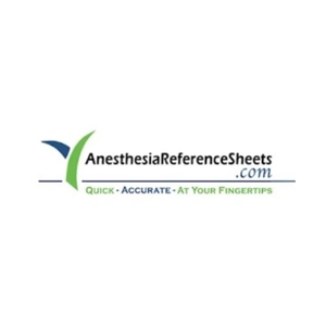 anesthesiareferencesheets brand logo for anesthesiareferencesheets.com