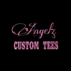 Angelz Custom Tees brand logo for angelzcustomtees.com
