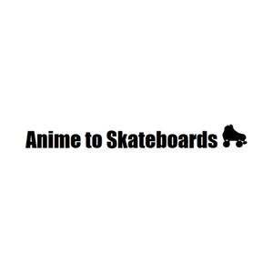 Anime To Skateboards brand logo for animetoskateboards.com