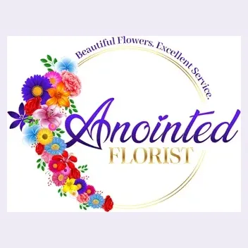 anointedflorist brand logo for anointedflorist.com