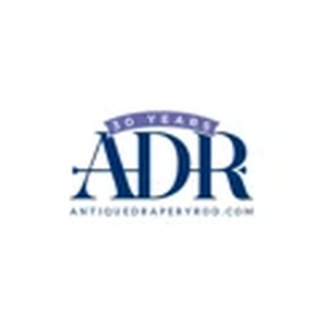 Antique Drapery Rod brand logo for antiquedraperyrod.com