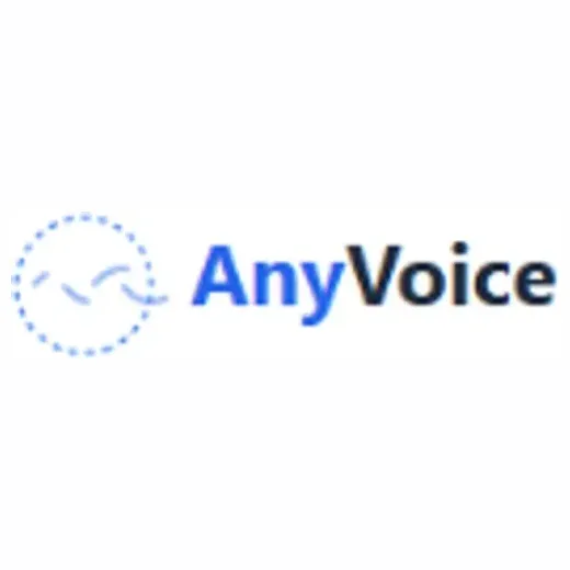 AnyVoice brand logo for anyvoice.net