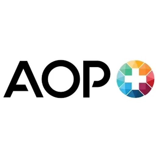 AOP+ brand logo for aop.plus