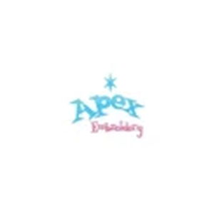 Apex Embroidery Designs brand logo for apexembdesigns.com