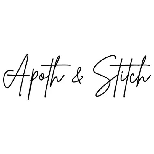 apothandstitch brand logo for apothandstitch.com