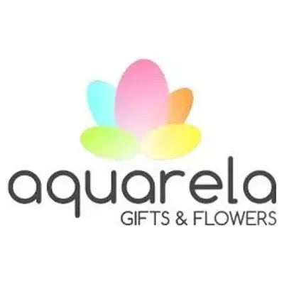 aquarelagiftsflowers brand logo for aquarelagiftsflowers.com