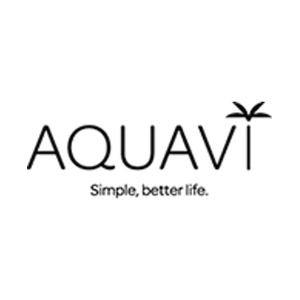 AQUAVI brand logo for aquaviwater.com