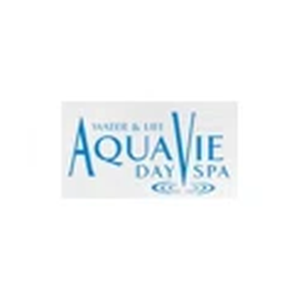 AquaVie brand logo for aquaviedayspa.com