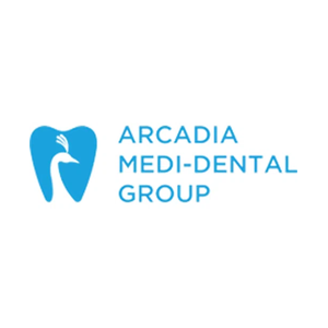 arcadiamedidental brand logo for arcadiamedidental.net