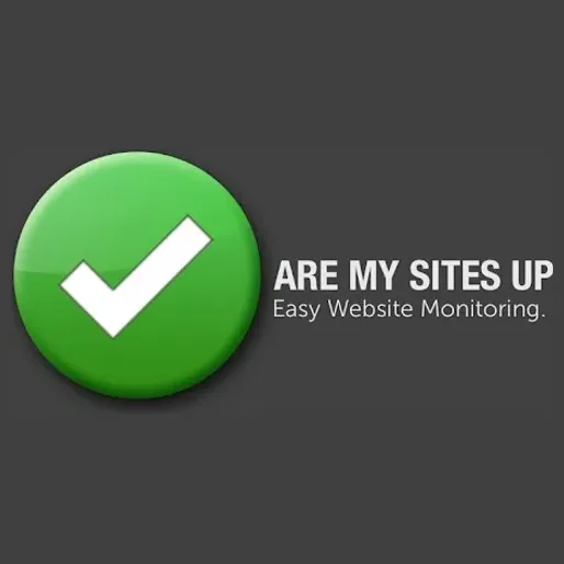 Are My Sites Up? brand logo for aremysitesup.com