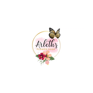 arlethsflowershop brand logo for arlethsflowershop.com