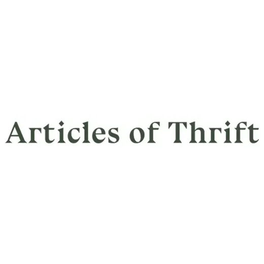 articlesofthrift brand logo for articlesofthrift.com
