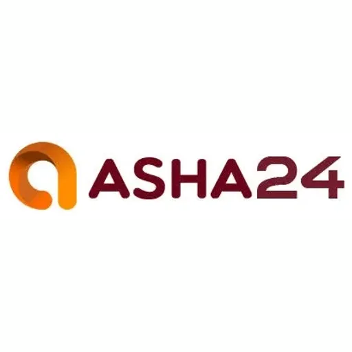 asha24 brand logo for asha24.net
