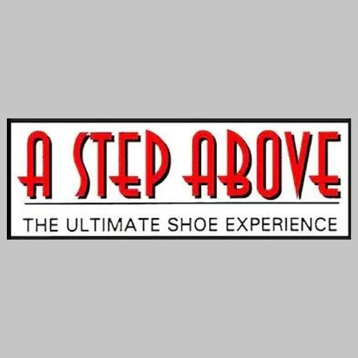 astepaboveshoes brand logo for astepaboveshoes.com
