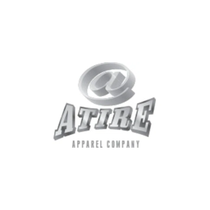 atireapparel brand logo for atireapparel.com
