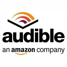 Audible brand logo for audible.com