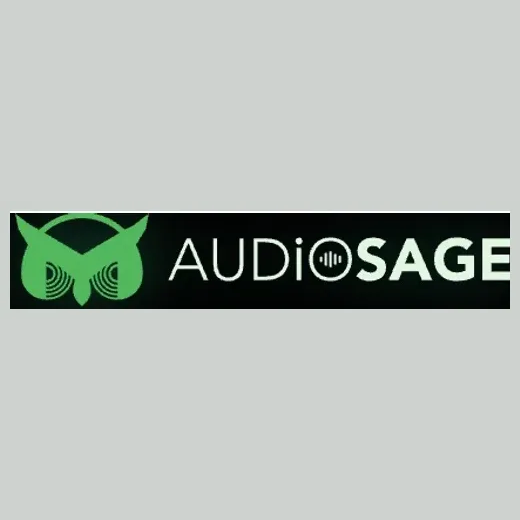 audiosage brand logo for audiosage.org