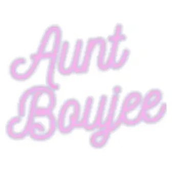 auntboujee brand logo for auntboujee.com
