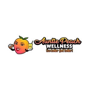 auntiepeachwellness brand logo for auntiepeachwellness.com