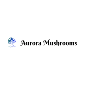 auroramushroombars brand logo for auroramushroombars.com