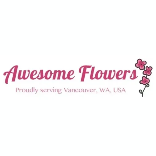 Awesome Flower brand logo for awesomeflowervancouver.com