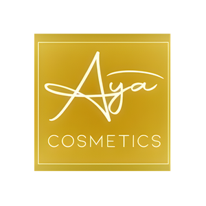 AYA Cosmetics brand logo for aya-cosmetics.com