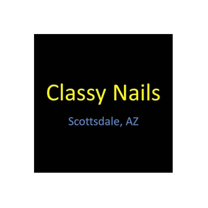 AZ Classy Nails brand logo for azclassynails.com
