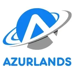 azurlands brand logo for azurlands.com