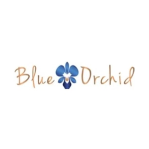B Blue Orchid brand logo for bblueorchid.com