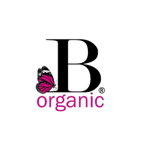 B Organic brand logo for b-organic.co.uk