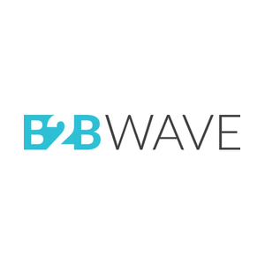 B2B Wave brand logo for b2bwave.com
