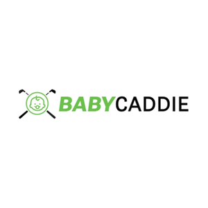 Baby Caddie brand logo for babycaddie.golf