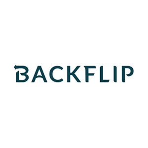 Backflip brand logo for backflip.com