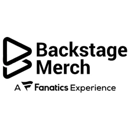 Backstage Merch brand logo for backstagemerch.com