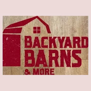 Backyard Barns and More brand logo for backyardbarnsandmore.com