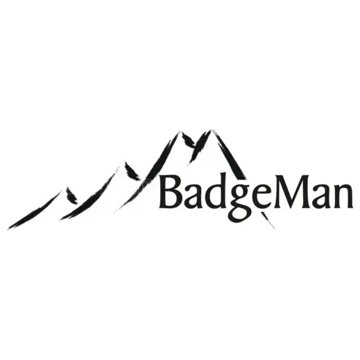 badgemanaz brand logo for badgemanaz.com