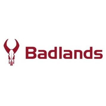 Badlands brand logo for badlandsgear.com