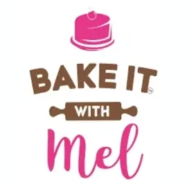 Bake It with Mel brand logo for bakeitwithmel.com
