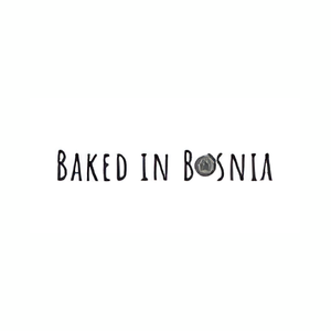 Baked in Bosnia brand logo for bakedinbosnia.com