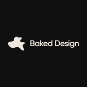 Baked brand logo for baked.design