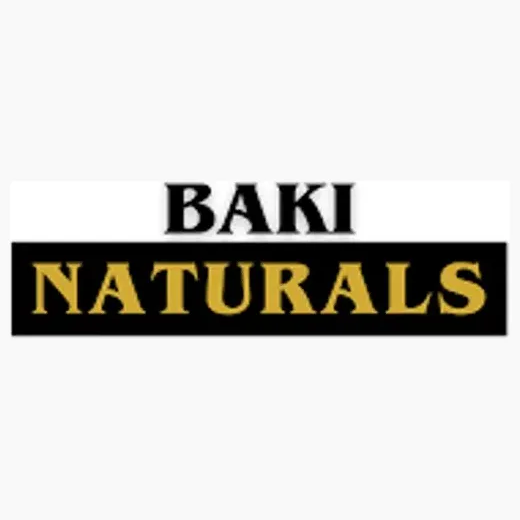 Baki Naturals brand logo for bakinaturals.com