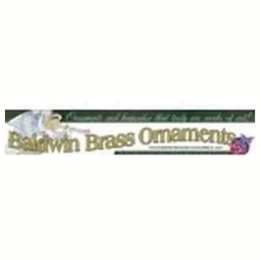 Baldwin Brass Ornament Store brand logo for baldwinbrassornamentstore.com